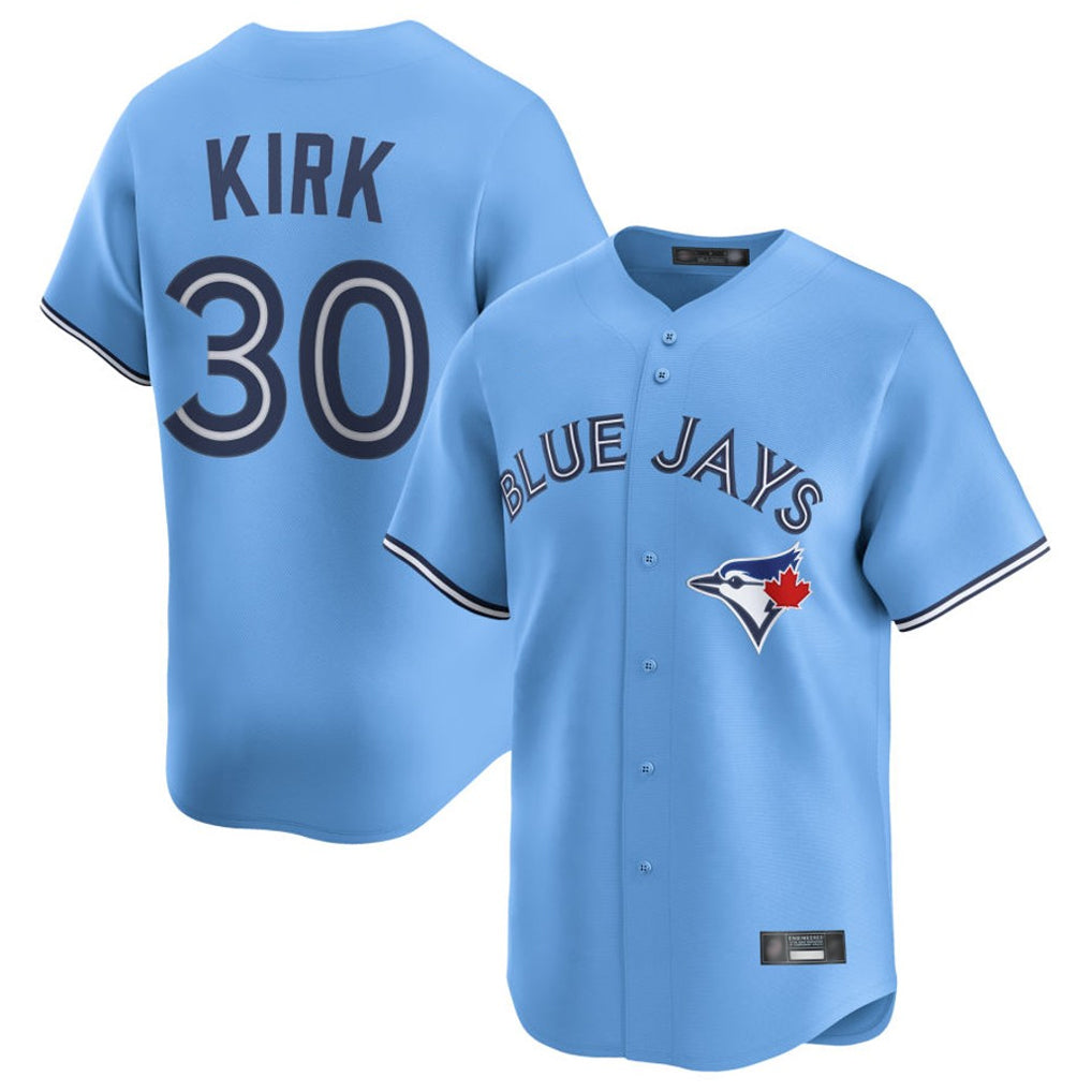 tuec T.Blue Jays #30 Alejandro Kirk Player Blue Home Limited Stitched Jerseys