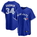 tuec T.Blue Jays #34 Kevin Gausman Player Royal Alternate Replica Player Stitched Jerseys