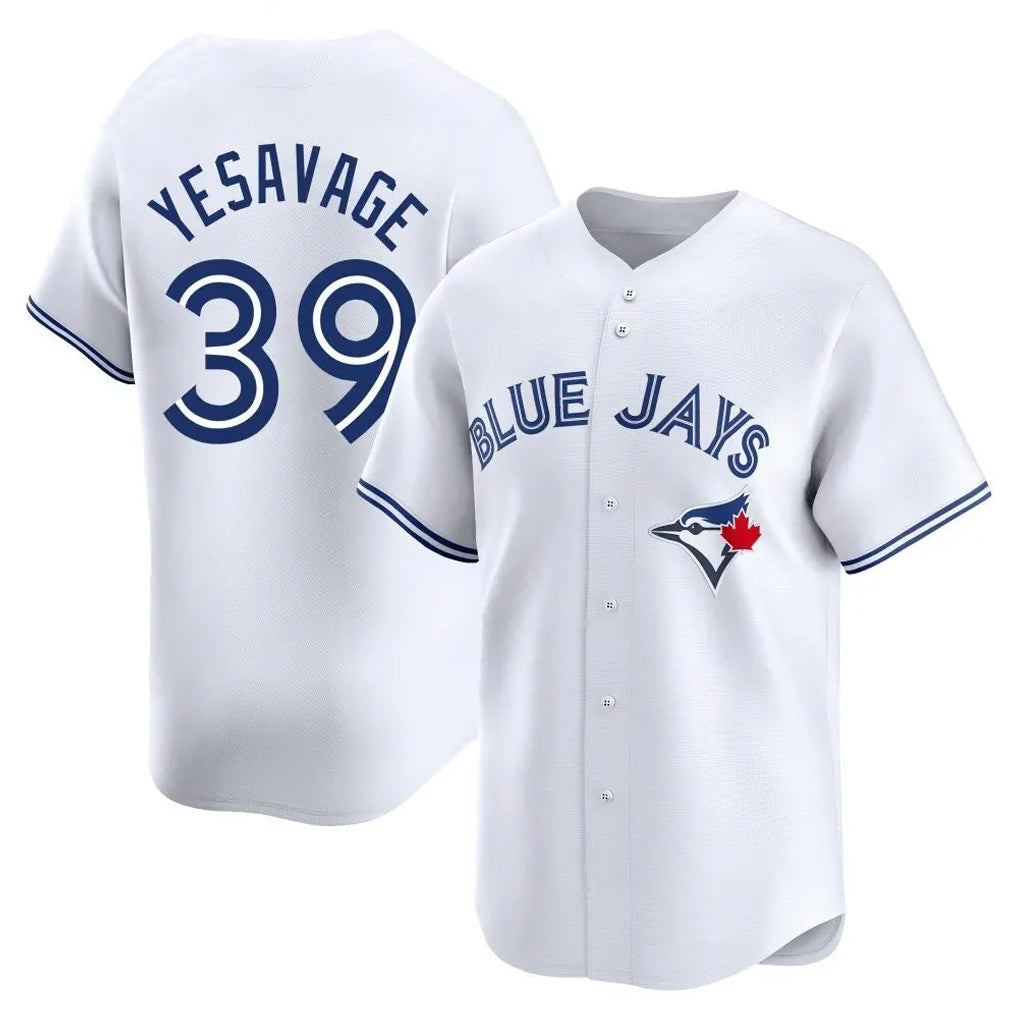 tuec T.Blue Jays #39 Trey Yesavage Player White Home Limited Stitched Jerseys