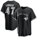 tuec T.Blue Jays #47 Addison Barger Player Black City Connect Limited Stitched Jerseys