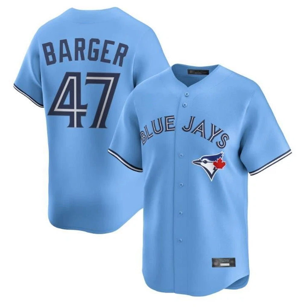tuec T.Blue Jays #47 Addison Barger Player Blue Replica Stitched Jerseys