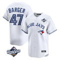 tuec T.Blue Jays #47 Addison Barger Player White 2025 World Series Limited Stitched Jerseys