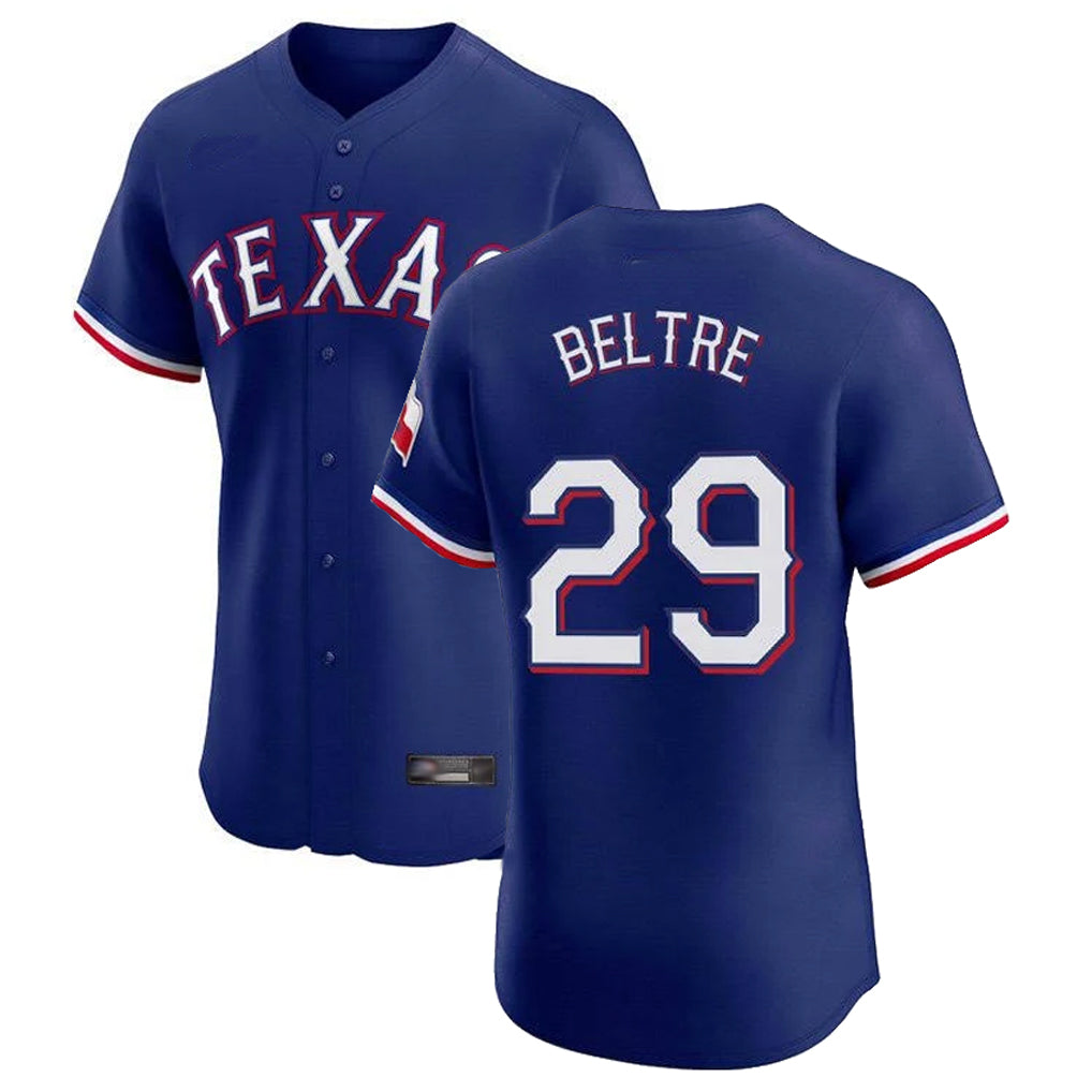 tuec T.Rangers #29 Adrian Beltre Player Royal Home Limited Elite Stitched Jerseys