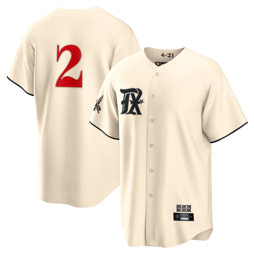 tuec T.Rangers #2 Marcus Semien Player Cream Limited City Connect Stitched Jerseys