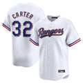 tuec T.Rangers #32 Evan Carter Player Gold Collection Limited Edition White Stitched Jerseys