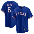 tuec T.Rangers #6 Josh Jung Player Royal Limited Home Stitched Jerseys
