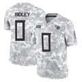 Tuec T.Titans #0 Calvin Ridley Player Arctic Camo Limited Salute to Service Home Game Stitched Jerseys