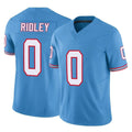 Tuec T.Titans #0 Calvin Ridley Player Light Blue Limited Vapor F.U.S.E. Home Game Stitched Jerseys