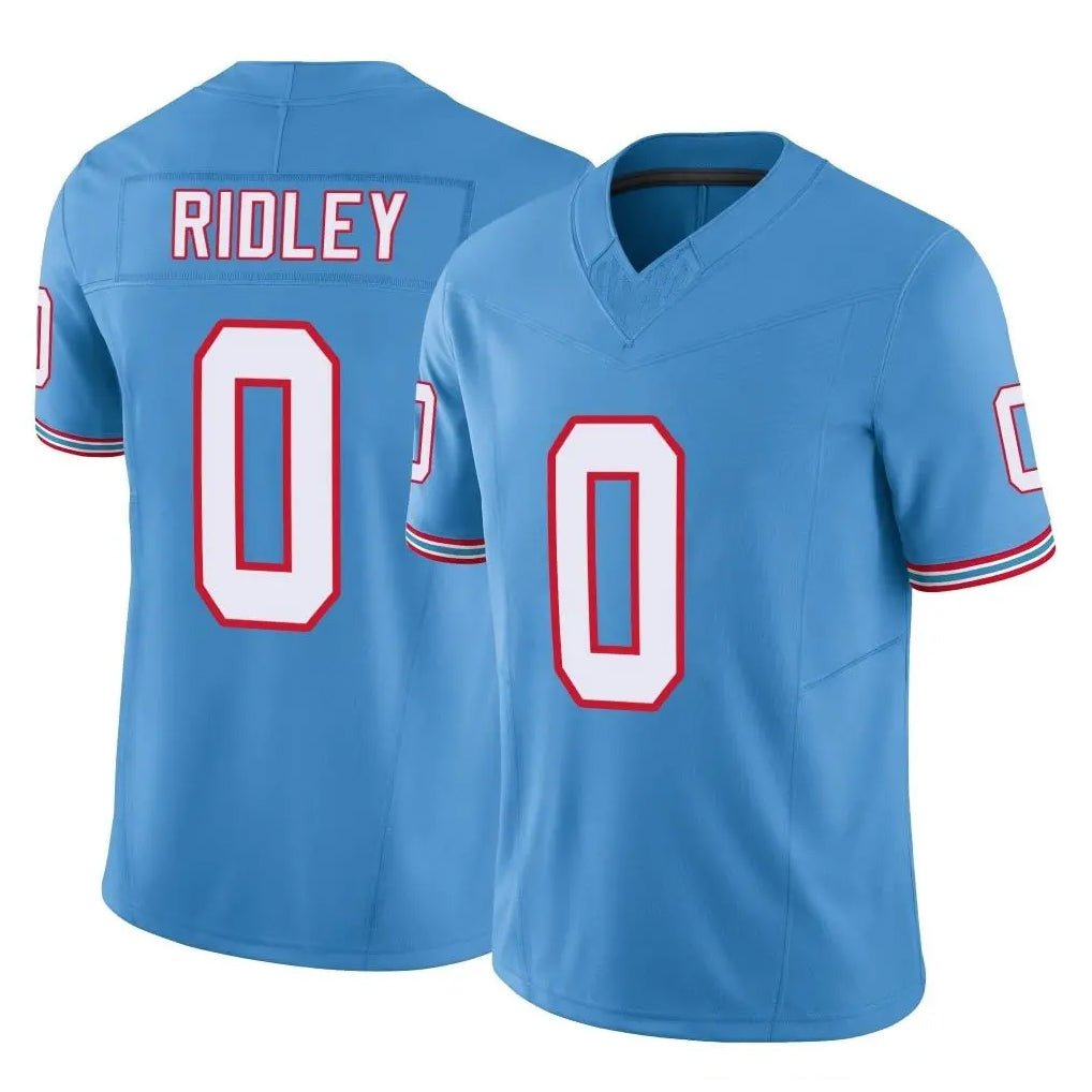 Tuec T.Titans #0 Calvin Ridley Player Light Blue Limited Vapor F.U.S.E. Home Game Stitched Jerseys