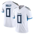 Tuec T.Titans #0 Calvin Ridley Player White 2025 Vapor Limited Home Game Stitched Jerseys