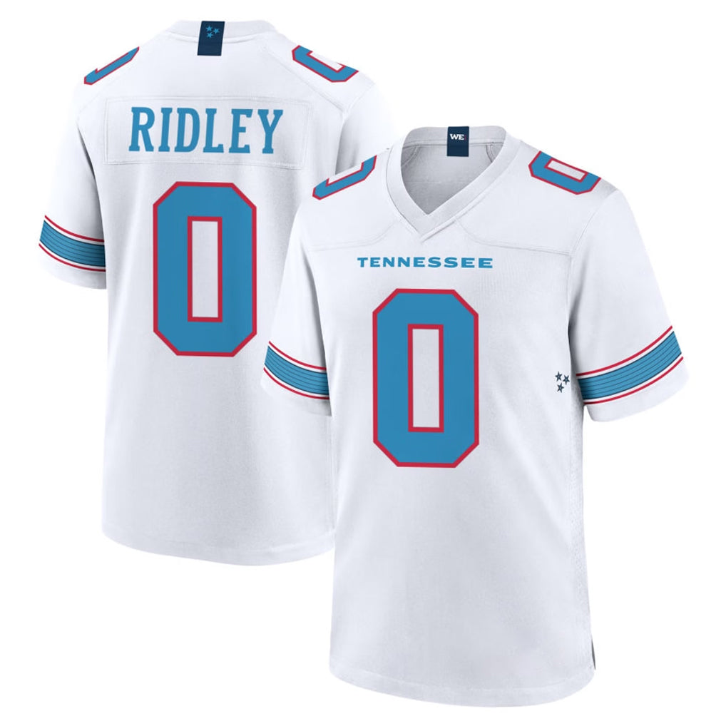 Tuec T.Titans #0 Calvin Ridley Player White 2026 Game Home Stitched Jerseys