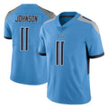 Tuec T.Titans #11 Jermaine Johnson II Player Light Blue Limited Vapor Untouchable Home Game Stitched Jerseys