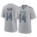 Tuec T.Titans #14 Carnell Tate Player Gray Atmosphere Fashion Home Game Stitched Jerseys