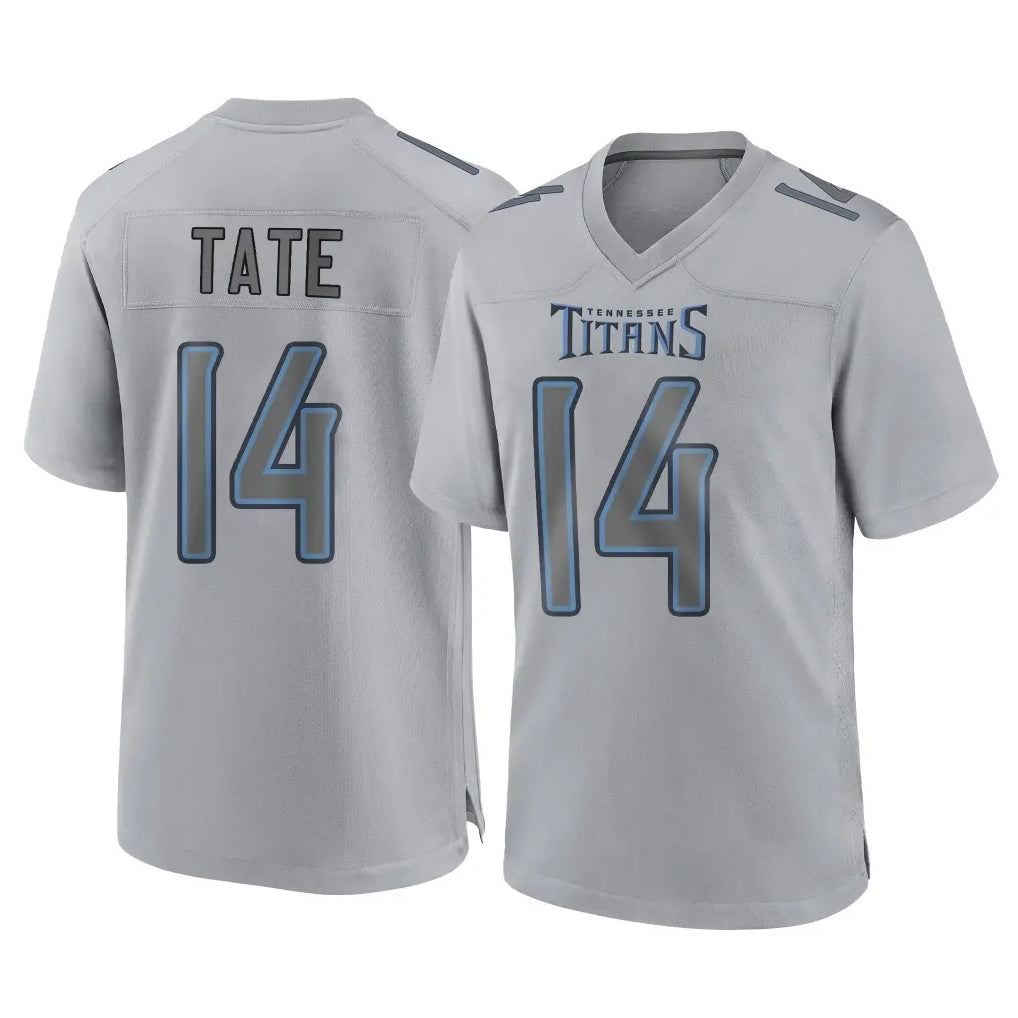 Tuec T.Titans #14 Carnell Tate Player Gray Atmosphere Fashion Home Game Stitched Jerseys