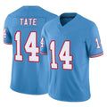 Tuec T.Titans #14 Carnell Tate Player Light Blue Limited Vapor F.U.S.E. Home Game Stitched Jerseys