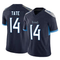 Tuec T.Titans #14 Carnell Tate Player Navy Limited Vapor F.U.S.E. Home Game Stitched Jerseys