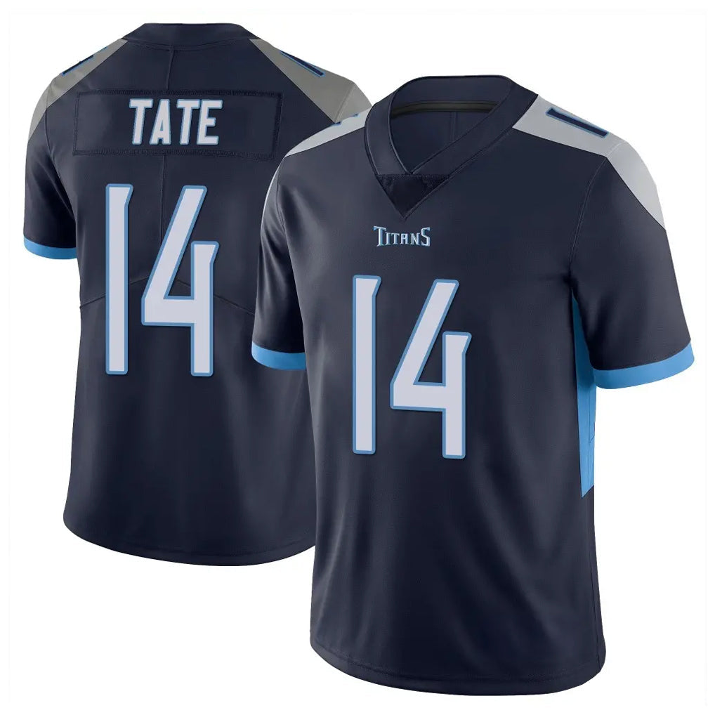 Tuec T.Titans #14 Carnell Tate Player Navy Limited Vapor Untouchable Home Game Stitched Jerseys