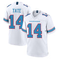 Tuec T.Titans #14 Carnell Tate Player White 2026 Game Home Stitched Jerseys