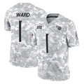 Tuec T.Titans #1 Cameron Ward Player Arctic Camo Limited Salute to Service Home Game Stitched Jerseys
