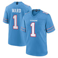 Tuec T.Titans #1 Cameron Ward Player Light Blue 2026 Game Home Stitched Jerseys
