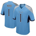 Tuec T.Titans #1 Cameron Ward  Player Light Blue Home Game Stitched Jerseys