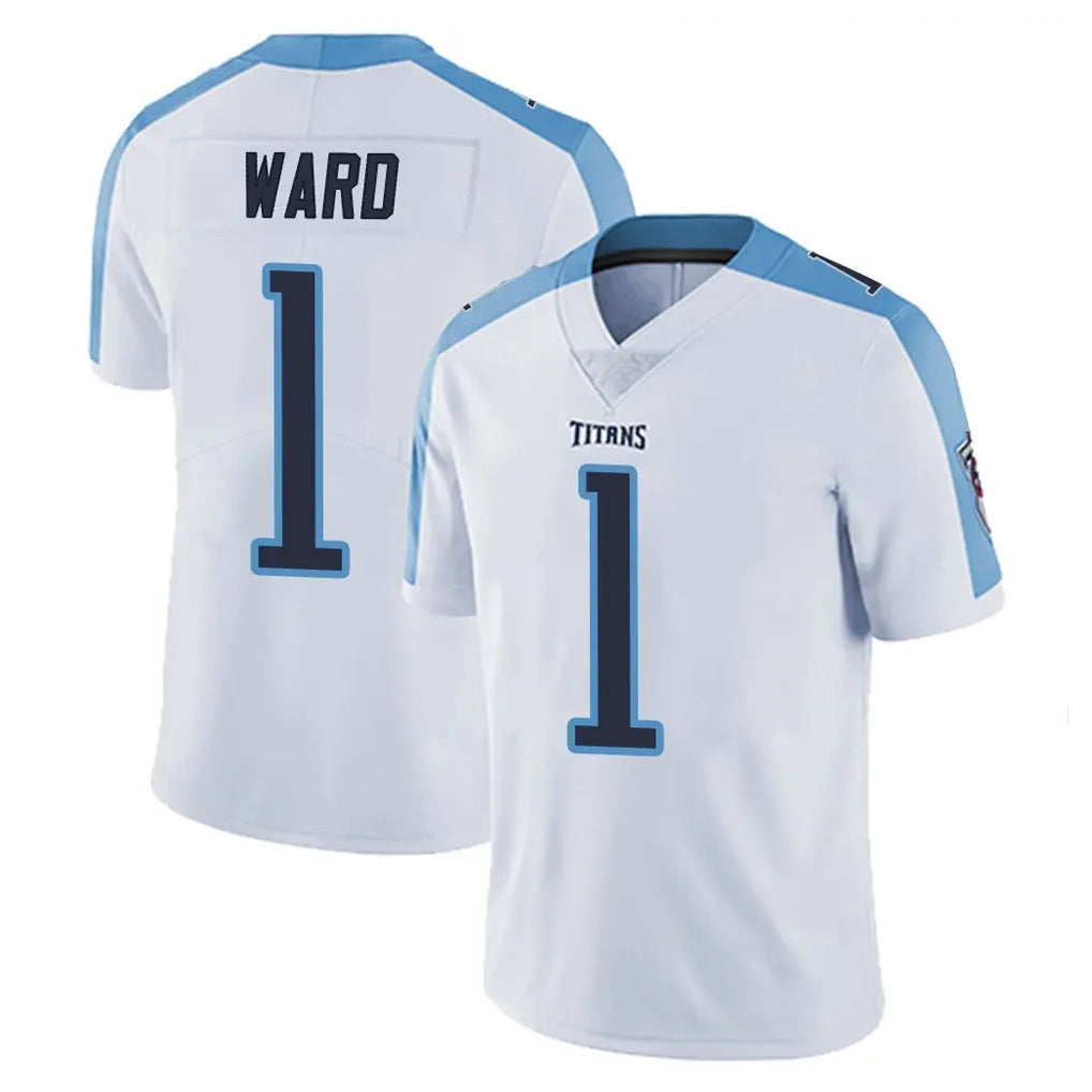 Tuec T.Titans #1 Cameron Ward Player White Limited Vapor Untouchable Home Game Stitched Jerseys