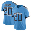 Tuec T.Titans #20 Tony Pollard Player Light Blue Vapor F.U.S.E. Limited Home Game Stitched Jerseys