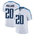 Tuec T.Titans #20 Tony Pollard Player White Limited Vapor Untouchable Home Game Stitched Jerseys