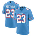 Tuec T.Titans #23 Kevin Winston Jr. Player Light Blue 2026 Game Home Stitched Jerseys