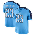 Tuec T.Titans #23 Kevin Winston Jr. Player Light Blue Limited Color Rush Home Game Stitched Jerseys