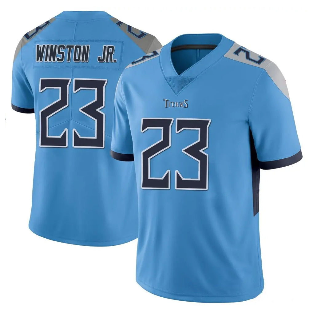 Tuec T.Titans #23 Kevin Winston Jr. Player Light Blue Limited Vapor Untouchable Home Game Stitched Jerseys