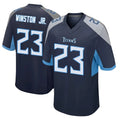 Tuec T.Titans #23 Kevin Winston Jr. Player Navy Home Game Stitched Jerseys