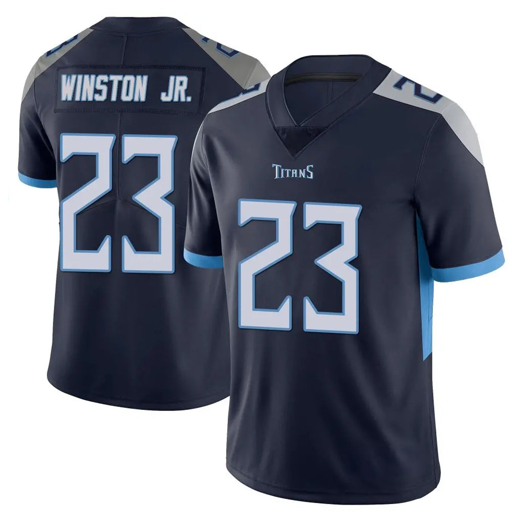 Tuec T.Titans #23 Kevin Winston Jr. Player Navy Limited Vapor Untouchable Home Game Stitched Jerseys