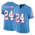 Tuec T.Titans #24 Alontae Taylor Player Light Blue Limited Vapor F.U.S.E. Home Game Stitched Jerseys