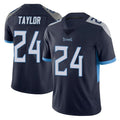 Tuec T.Titans #24 Alontae Taylor Player Navy Limited Vapor Untouchable Home Game Stitched Jerseys