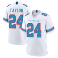 Tuec T.Titans #24 Alontae Taylor Player White 2026 Game Home Stitched Jerseys
