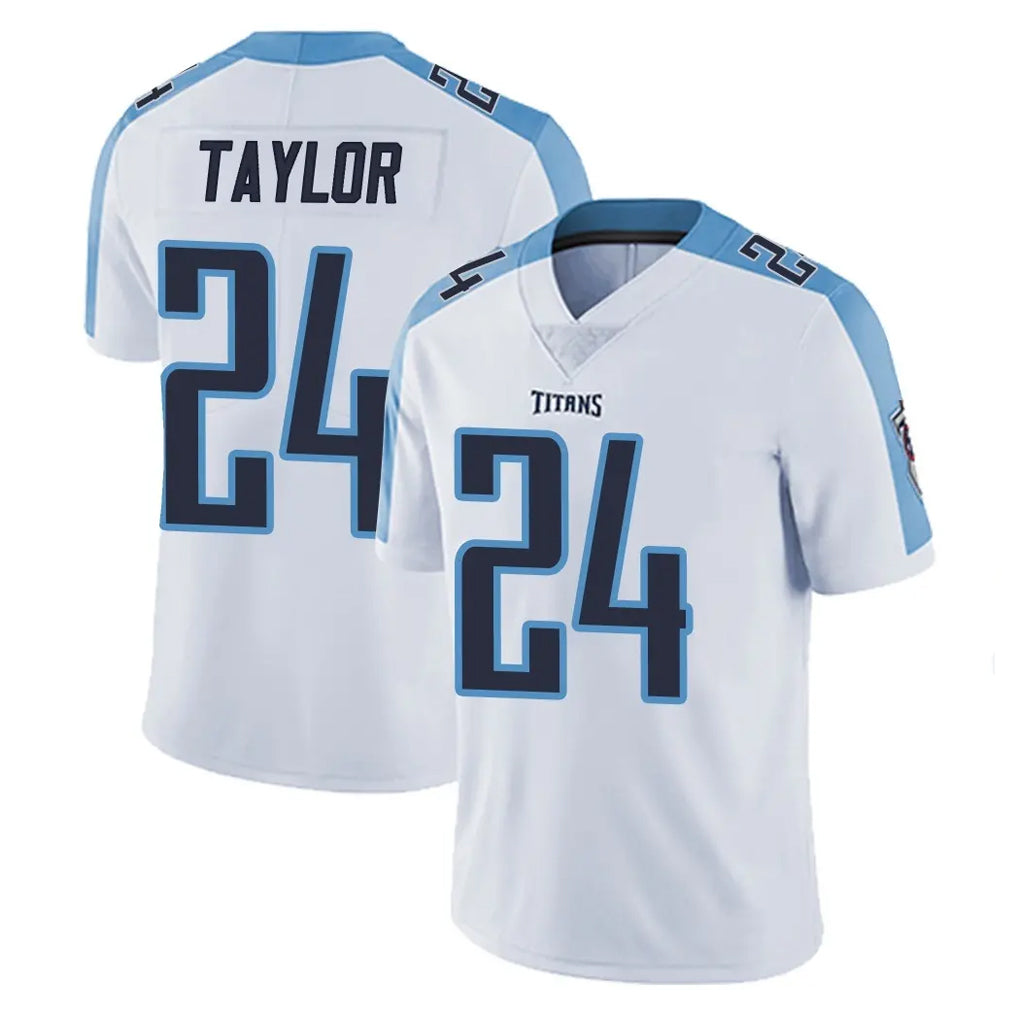 Tuec T.Titans #24 Alontae Taylor Player White Limited Vapor Untouchable Home Game Stitched Jerseys