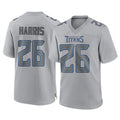 Tuec T.Titans #26 Marcus Harris Player Gray Atmosphere Fashion Home Game Stitched Jerseys