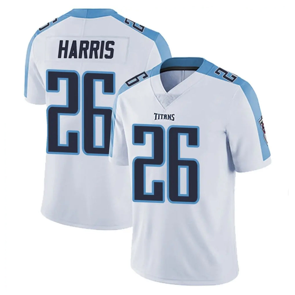 Tuec T.Titans #26 Marcus Harris Player White Limited Vapor Untouchable Home Game Stitched Jerseys