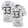Tuec T.Titans #33 Cedric Gray Player Arctic Camo Limited Salute to Service Home Game Stitched Jerseys