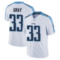 Tuec T.Titans #33 Cedric Gray Player White Limited Vapor Untouchable Home Game Stitched Jerseys