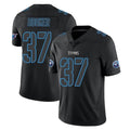 Tuec T.Titans #37 Amani Hooker Player Black Impact Limited Home Game Stitched Jerseys