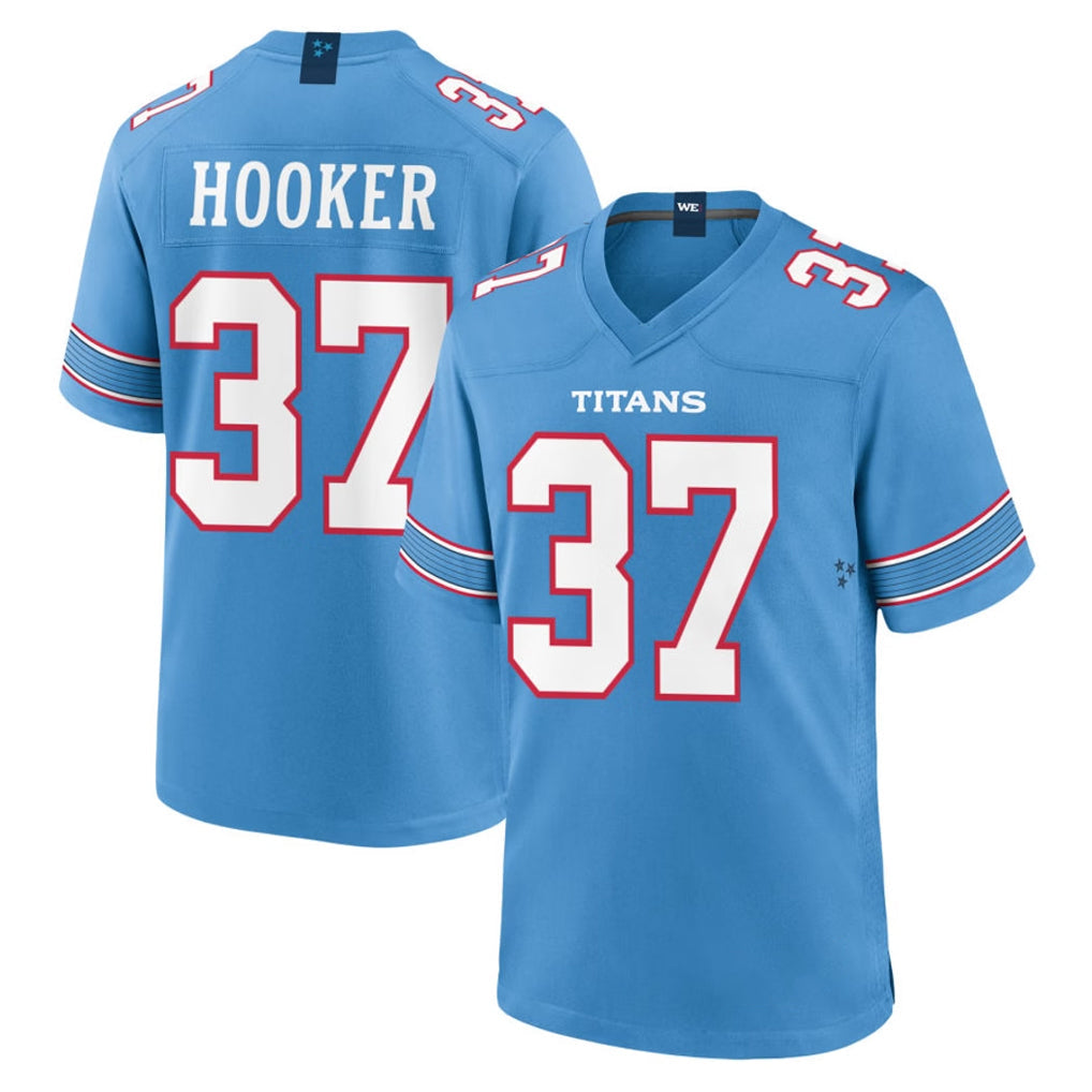 Tuec T.Titans #37 Amani Hooker Player Light Blue 2026 Game Home Stitched Jerseys