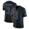Tuec T.Titans #3 Tommy Townsend Player Black Impact Limited Home Game Stitched Jerseys