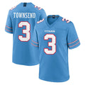 Tuec T.Titans #3 Tommy Townsend Player Light Blue 2026 Game Home Stitched Jerseys