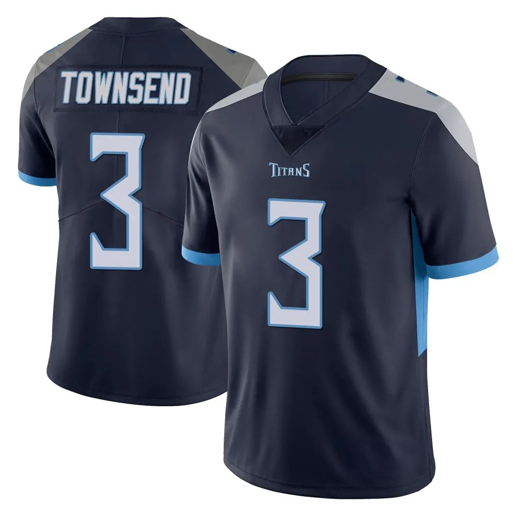 Tuec T.Titans #3 Tommy Townsend Player Navy Limited Vapor Untouchable Home Game Stitched Jerseys