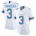 Tuec T.Titans #3 Tommy Townsend Player White Limited Vapor F.U.S.E. Home Game Stitched Jerseys