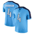 Tuec T.Titans #4 Wan'Dale Robinson Player Light Blue Limited Color Rush Home Game Stitched Jerseys