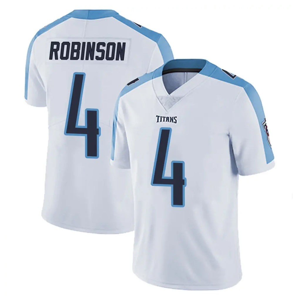Tuec T.Titans #4 Wan'Dale Robinson Player White Limited Vapor Untouchable Home Game Stitched Jerseys