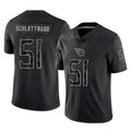 Tuec T.Titans #51 Austin Schlottmann Player Black Limited Reflective Home Game Stitched Jerseys